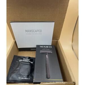 MANSCAPED 2.0 Premium Single Blade Double-Edged Safety Face Razor